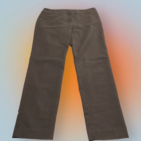 ANN TAYLOR Women’s 2 Brown Signature Pant - Picture 3 of 6